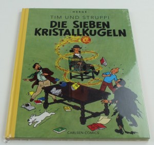 Tim und Struppi Farbfaksimile 12: Die sieben Kristallkugeln