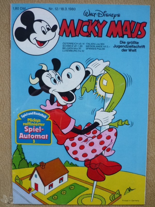 Micky Maus 1980: Nr. 12