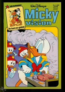 Mickyvision 1/1982 mit Sticker