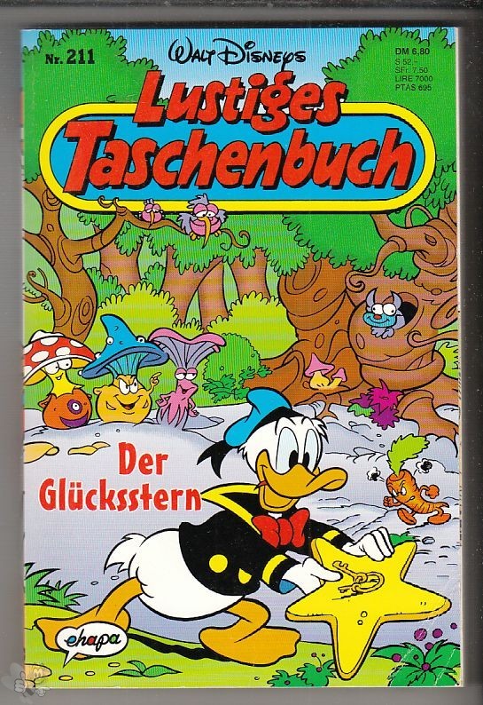 Walt Disneys Lustige Taschenbücher 211: Der Glücksstern (LTB)