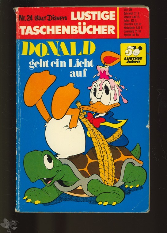 Walt Disneys Lustige Taschenbücher 24: Donald geht ein Licht auf (1. Auflage)