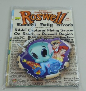 Bill Morrison  Roswell  mit signiertem Druck