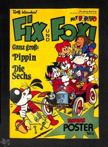 Fix und Foxi : 22. Jahrgang - Nr. 44 mit Riesenposter