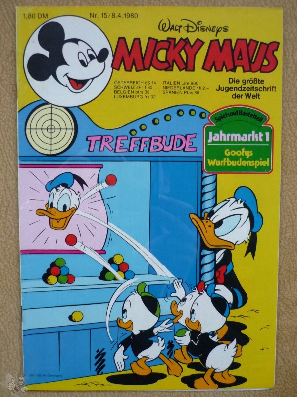 Micky Maus 1980: Nr. 15