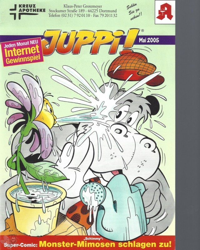 Juppi! Mai 2005 - Apotheker Werbe Comic,Goerler Werbe Comic