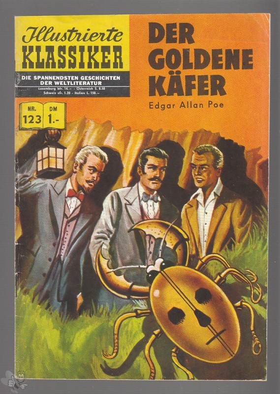 Illustrierte Klassiker 123: Der goldene Käfer (2. Auflage)