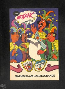 Mosaik 226: Karneval am Canale Grande