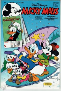 Micky Maus Konvolut 1/1987 bis 53/1987