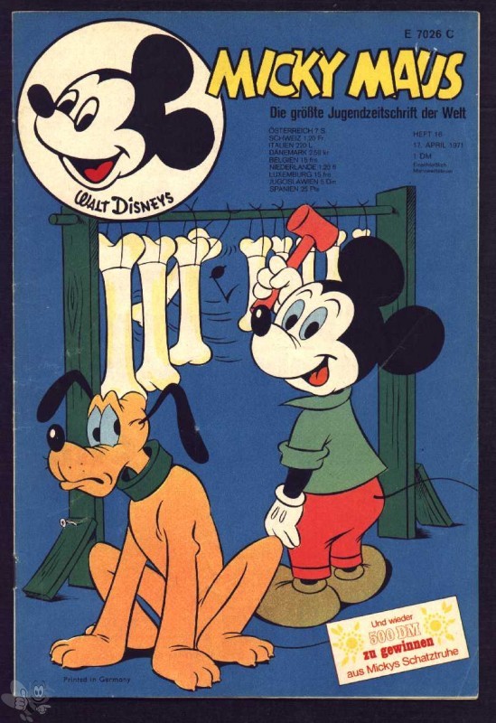 Micky Maus 1971: Nr. 16