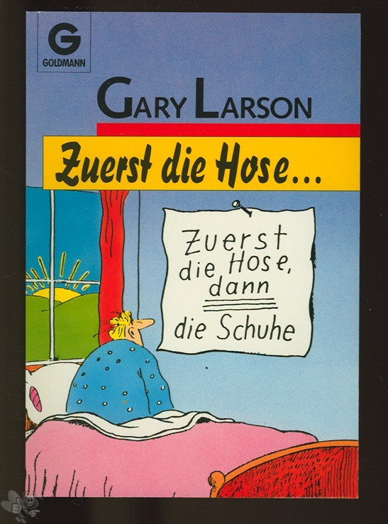 Zuerst die Hose... (Gary Larson: Far side collection)