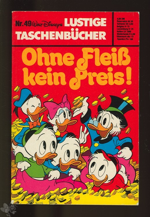 Walt Disneys Lustige Taschenbücher 49: Ohne Fleiß kein Preis (1. Auflage)