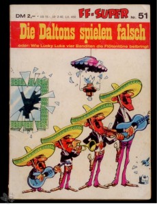 Kauka Super Serie 51: Lucky Luke: Die Daltons spielen falsch