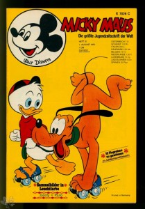 Micky Maus 30/1971 mit Leuchtbild