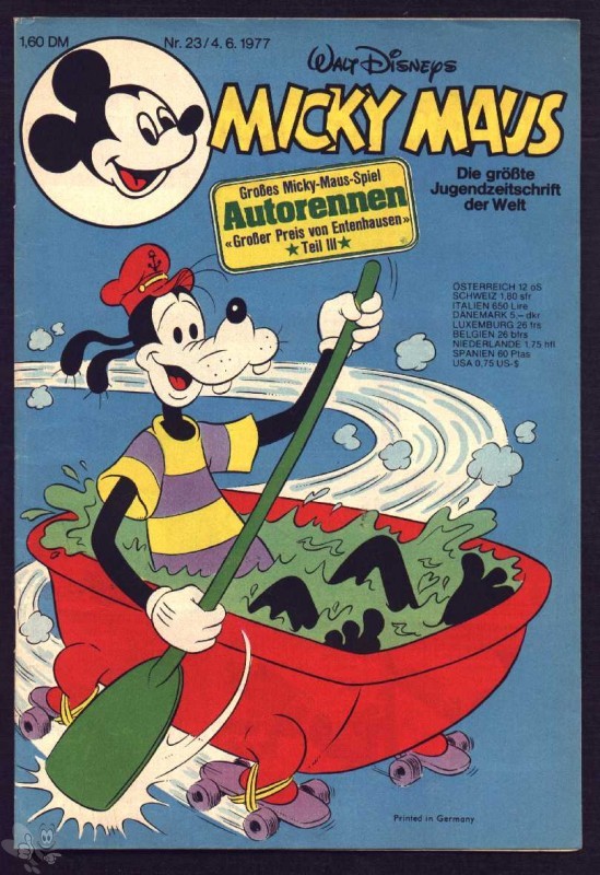 Micky Maus 1977: Nr. 23