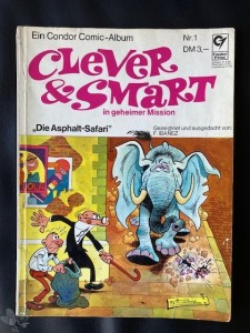 Clever &amp; Smart (Album , 1. Auflage) 1: Die Asphalt Safari
