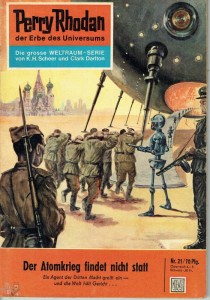 Perry Rhodan Nr.21 Moewig 1.Auflage