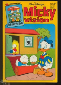Mickyvision 5/1982 mit Sticker