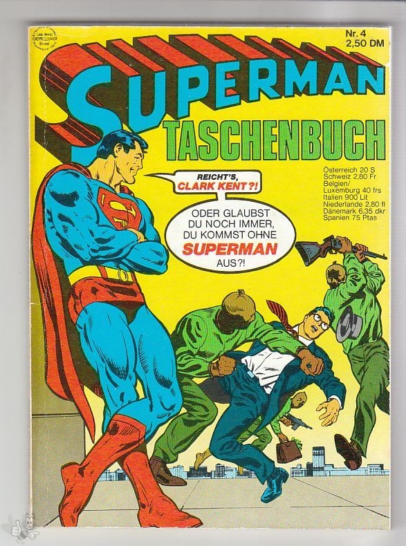 Superman Taschenbuch 4: