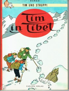 Tim und Struppi (1. Serie) 9: Tim in Tibet (höhere Auflagen)