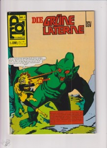 Top Comics 3: Die grüne Laterne