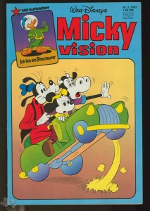 Mickyvision 2/1982 mit Sticker