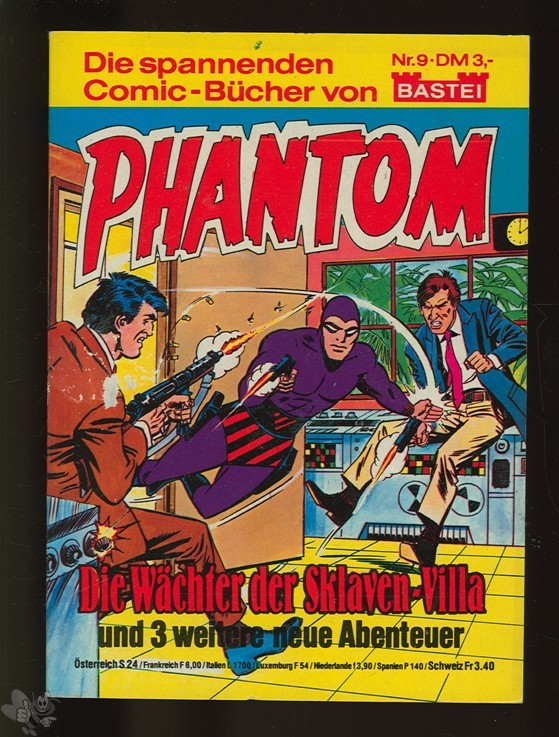 Phantom Taschenbuch 9: Die Wächter der Sklaven-Villa