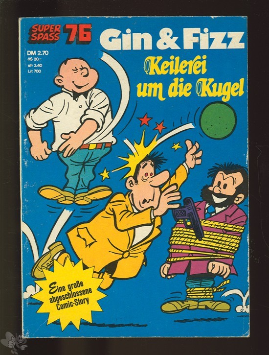 Kauka Super Serie 76: Gin und Fizz: Keilerei um die Kugel