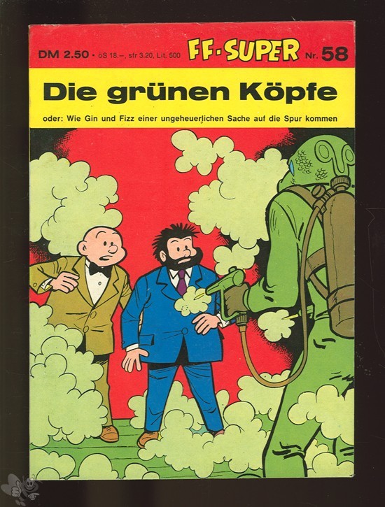 Kauka Super Serie 58: Gin und Fizz: Die grünen Köpfe