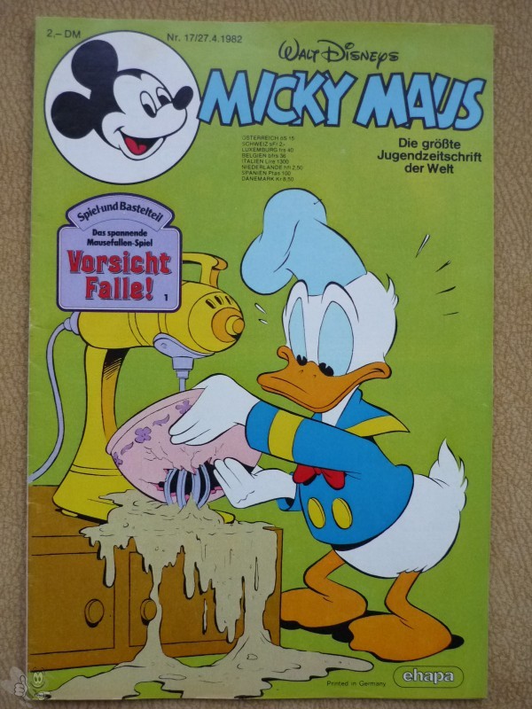 Micky Maus 1982: Nr. 17