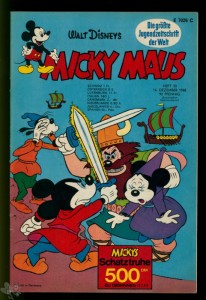 Micky Maus 50/1968 mit Klappseiten