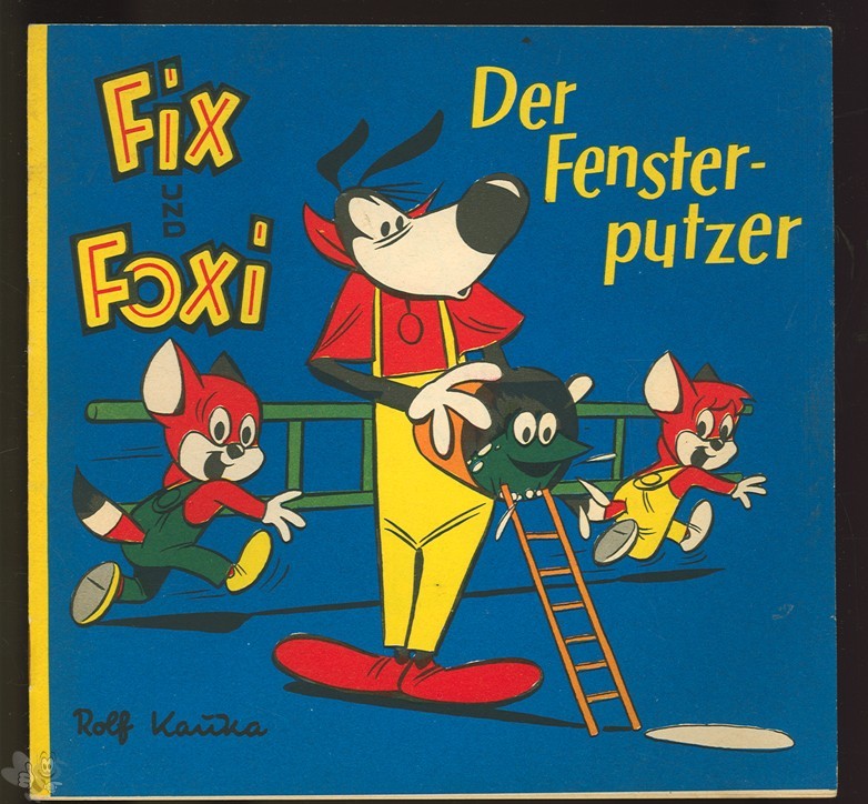 Fix und Foxi Malbuch&quot;der Fensterputzer&quot; Teil 3
