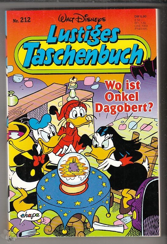 Walt Disneys Lustige Taschenbücher 212: Wo ist Onkel Dagobert ? (LTB)
