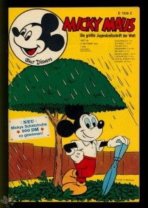 Micky Maus 40/1970 mit Klappseiten