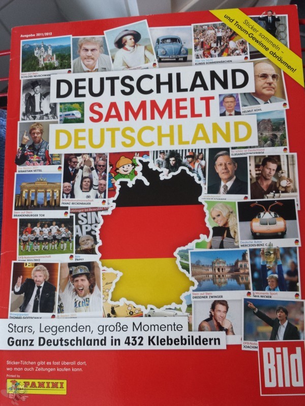 Deutschland sammelt Deutschland, Panini Leeralbum