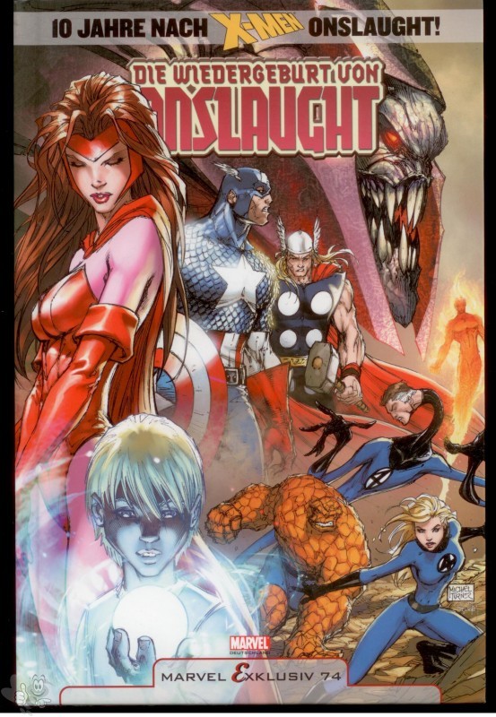 Marvel Exklusiv 74: Die Wiedergeburt von Onslaught (Hardcover)