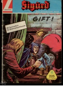 Sigurd - Der ritterliche Held (Heft, Lehning) 225: Gift !