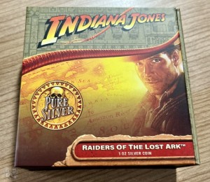 1 oz Silber Indiana Jones, Raiders of the Lost Ark, Sammlermünze