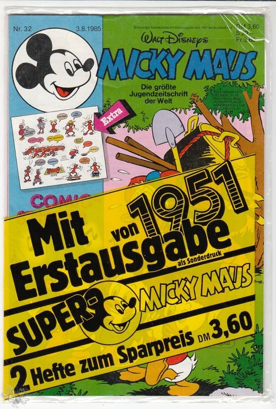 Micky Maus 32/1985