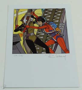 Ex Libris Yoko Tsuno von Leloup , Signiert/Limitiert