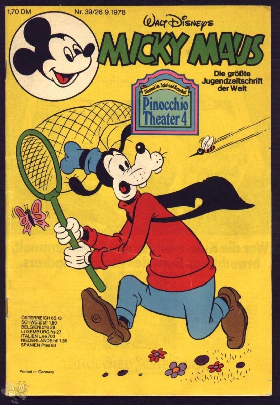 Micky Maus 1978: Nr. 39