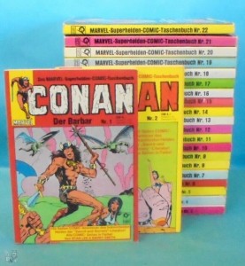 CONAN der Barbar Taschenbuch Nr. 1 - 22 komplett TOP CONDOR