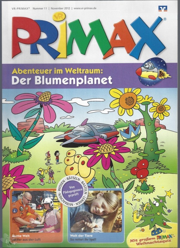 PRIMAX 11/2012 Volksbank - Abenteuer im Weltraum: Der Blumen