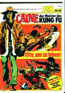 Zack Comic Box 20: Caine: Töte, um zu leben !