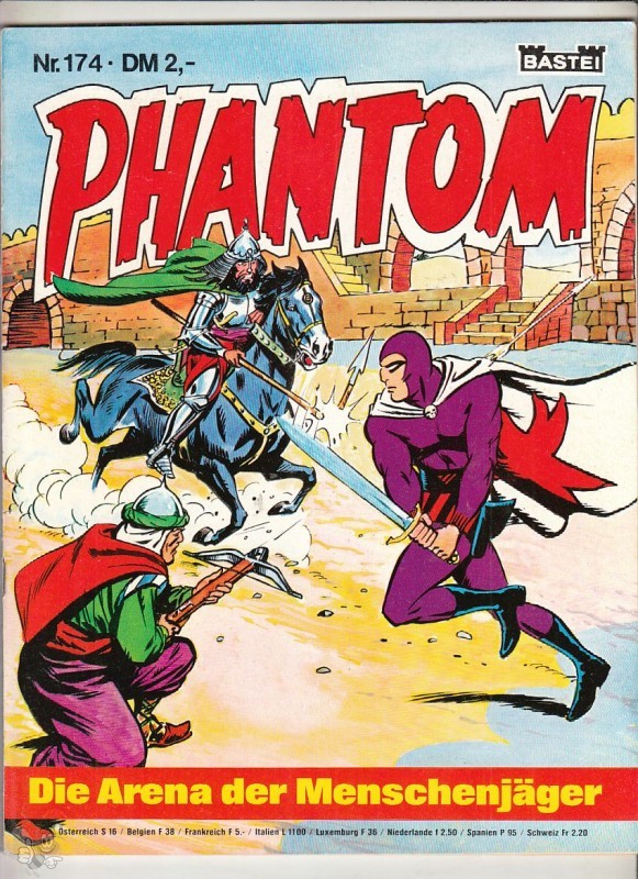 Phantom 174: Die Arena der Menschenjäger