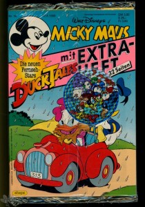 Micky Maus 16/1989 OVP Doppelheft