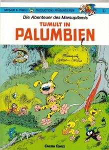 Die Abenteuer des Marsupilamis 1: Tumult in Palumbien (1. Auflage)