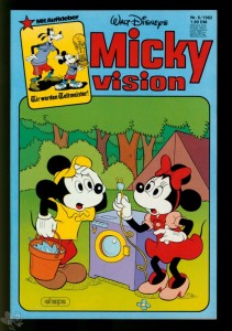 Mickyvision 6/1982 mit Sticker