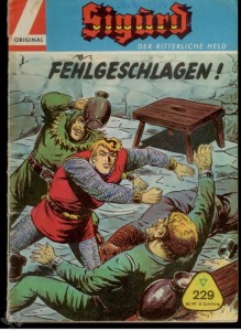 Sigurd - Der ritterliche Held (Heft, Lehning) 229: Fehlgeschlagen !