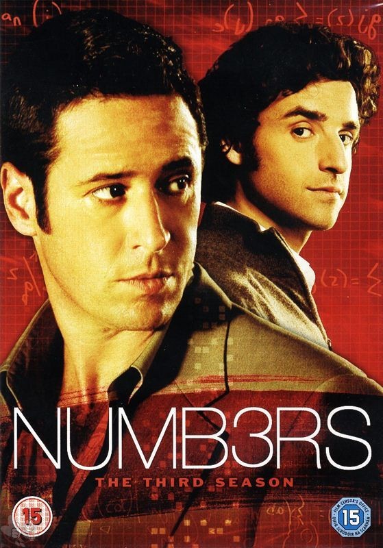 Numbers / Numb3rs - Season 3 (UK-Import mit dt. Ton,  6 DVD&#039;s)