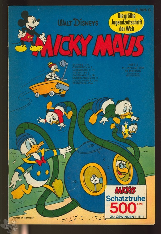 Micky Maus 2/1969